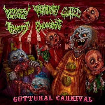 GUTTURAL CARNIVAL - 5 Way Split CD