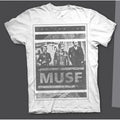 MUSE - Photo Block White - Camisetas