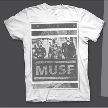 MUSE - Photo Block White - Camisetas