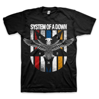 SYSTEM OF A DOWN - Eagle Colors - Camiseta