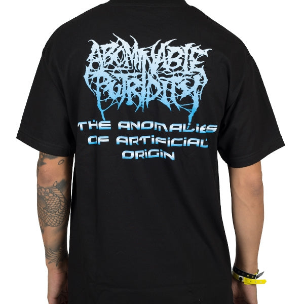 ABOMINABLE PUTRIDITY - The Anomalies of Artificial Origin - Camiseta