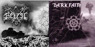 BELZER / DARK FAITH - Split - CD