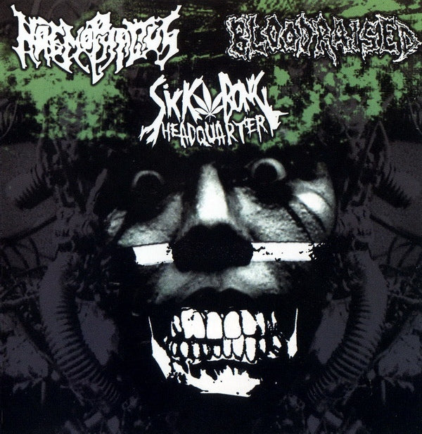 HAEMOPHAGUS / BLOODRAISED / SICK BONG HEADQUARTER - Split - CD