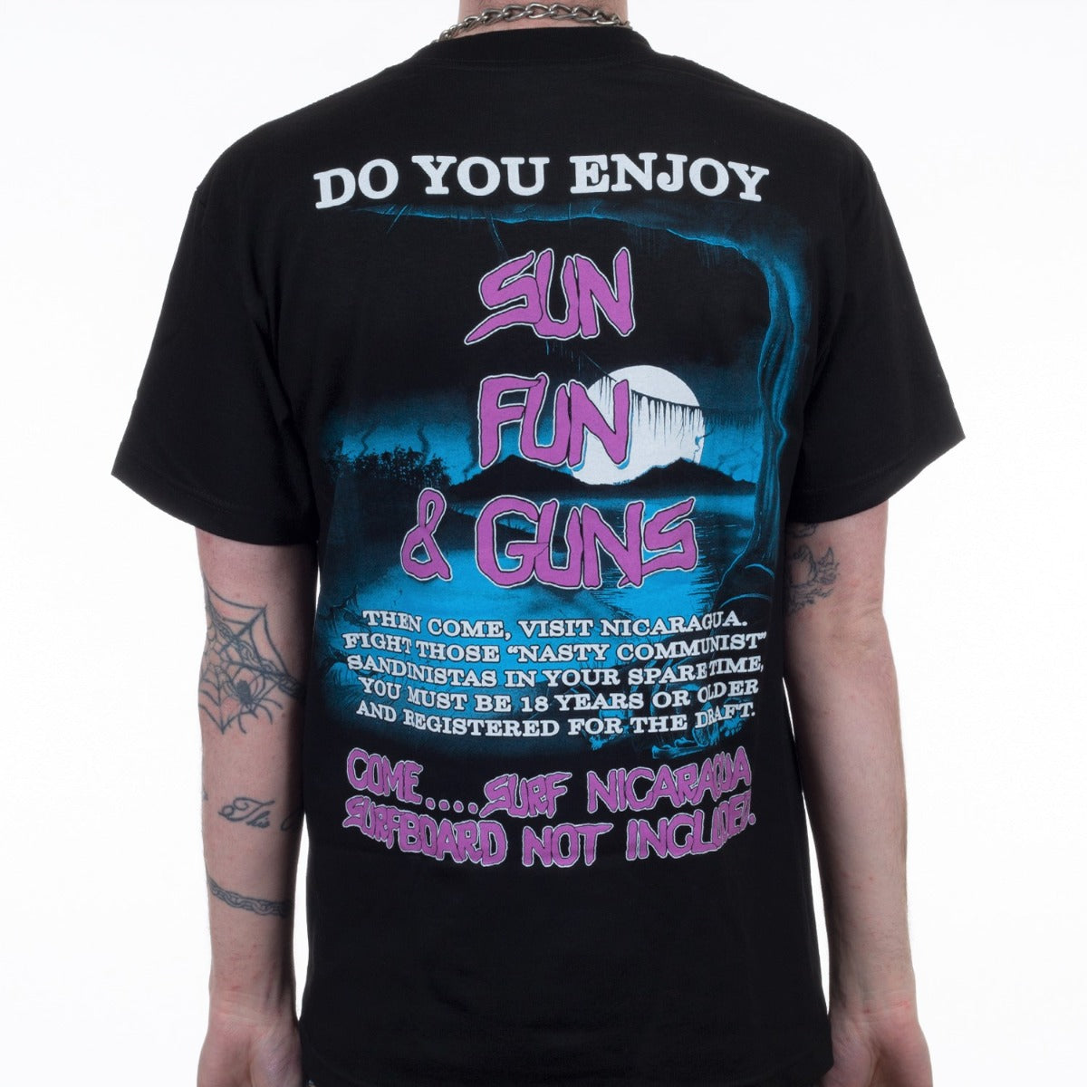 SACRED REICH - Surf Nicaragua - Camiseta