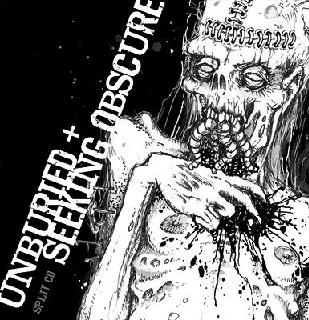 UNBURIED/SEEKING OBSCURE - Split - CD