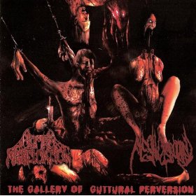 HUMAN MASTICATION / FLESH DISGORGED - Split - CD