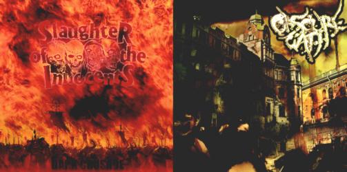OBSCURE OATH / SLAUGHTER OF THE INNOCENT - split - CD