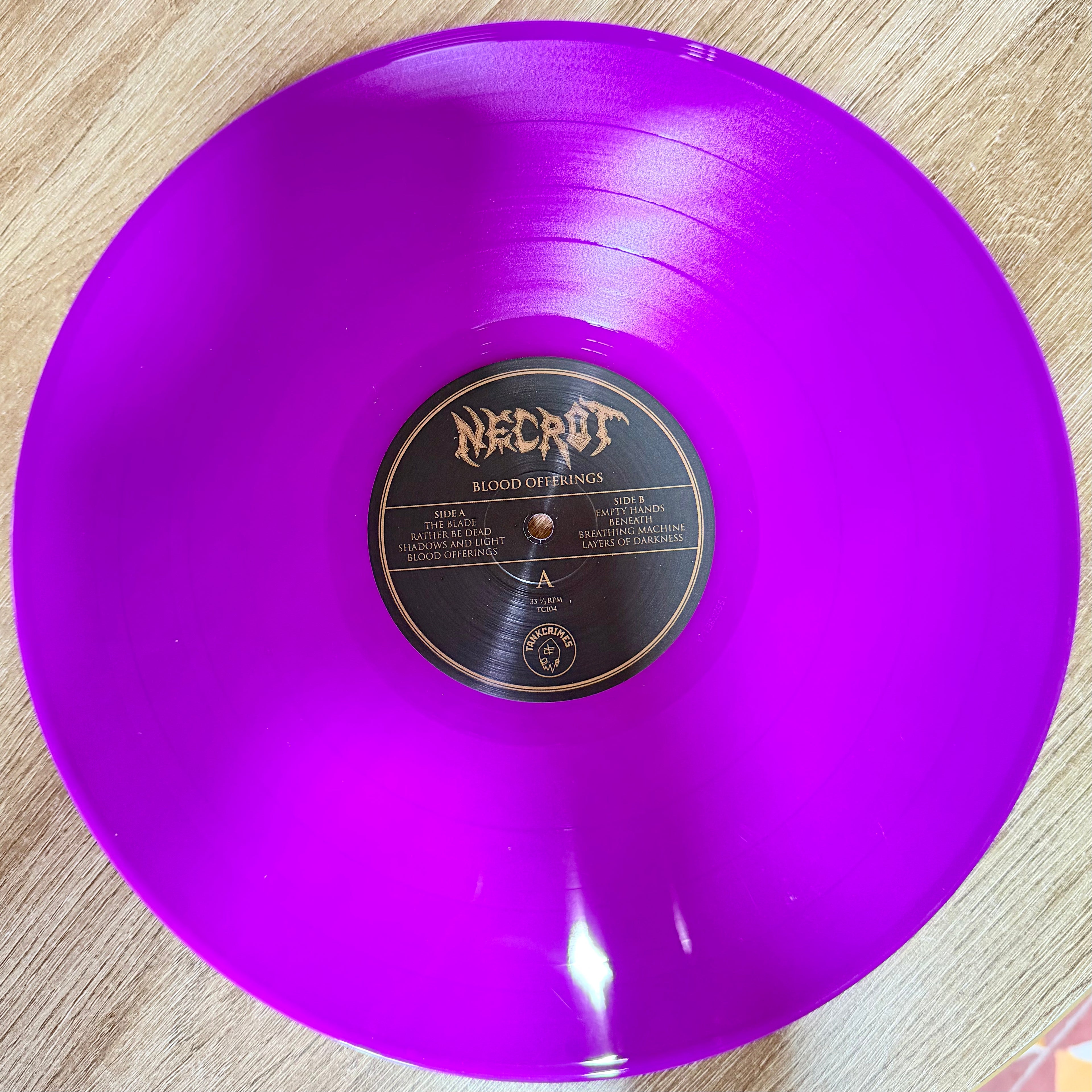 NECROT - Blood Offerings fucsia - LP