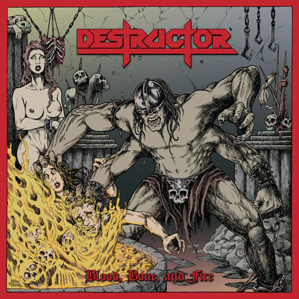DESTRUCTOR - Blood, Bone And Fire - LP