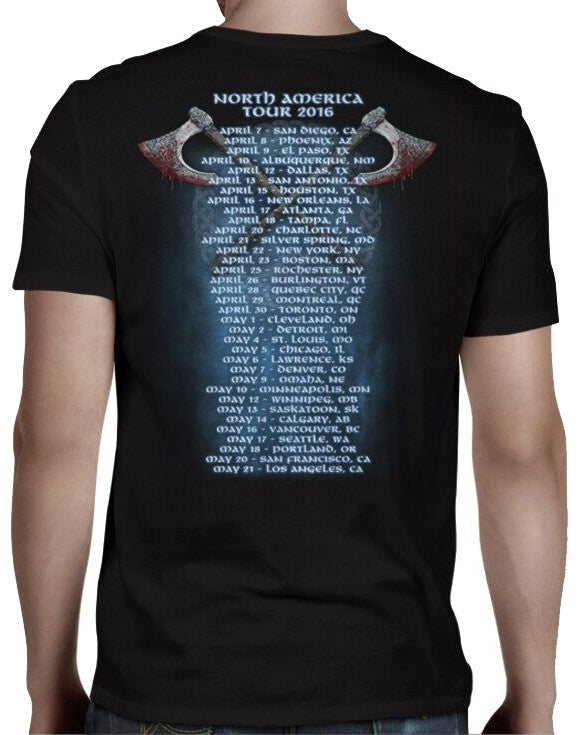 AMON AMARTH - Jomsviking Fall Tour 2016 - Camiseta
