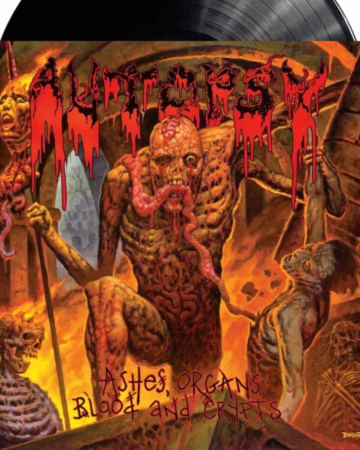 AUTOPSY - Ashes, Organs, Blood And Crypts - LP