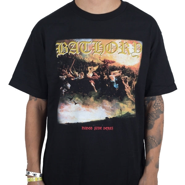 BATHORY - Blood Fire Death - Camiseta-S
