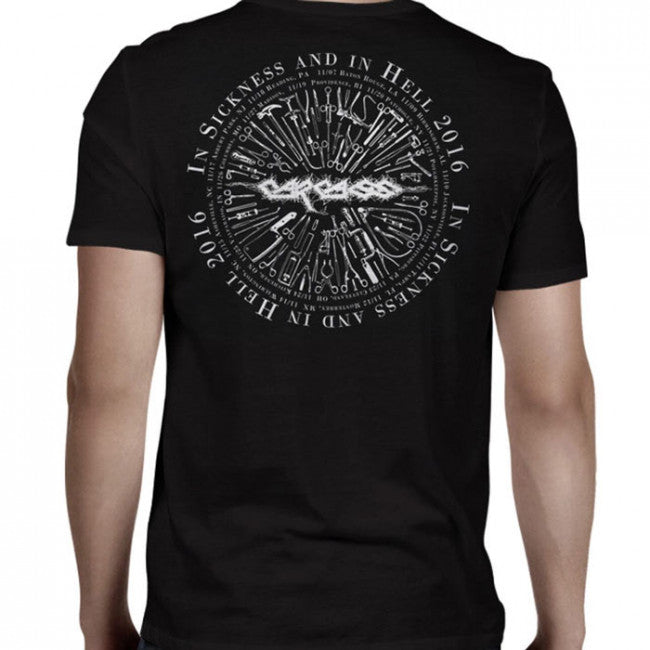 CARCASS - Anatomy Head Tools 2016 -Camiseta-M