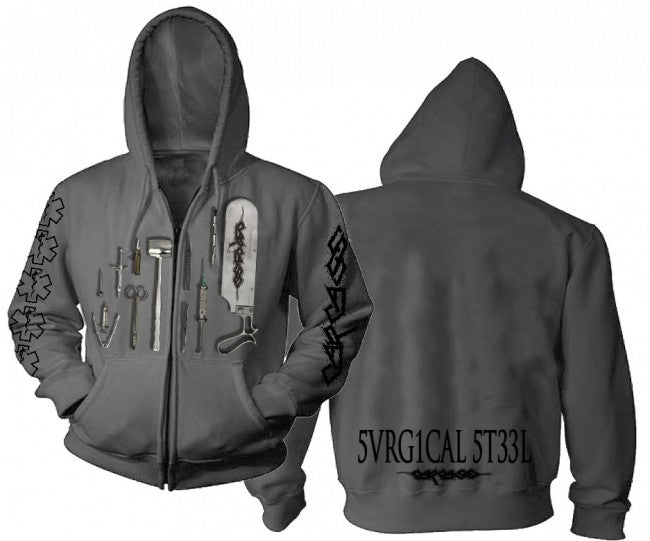 CARCASS - Tools Logo Zip Hoodie