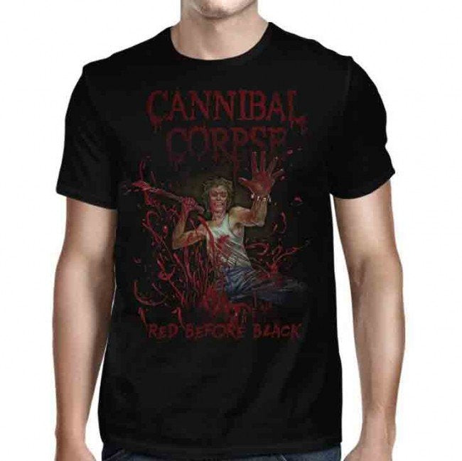 CANNIBAL CORPSE - Red Before Black Cover - Camiseta