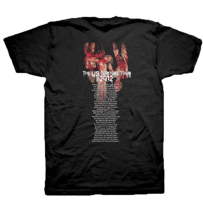 CANNIBAL CORPSE - Torture 2012 Tour Dates - Camiseta