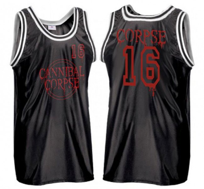 CANNIBAL CORPSE - Seal Logo Basketball Jersey - Camiseta - S