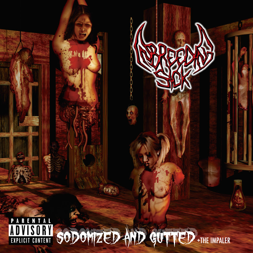 INBREEDING SICK - Sodomized and Gutted / The Impaler - CD