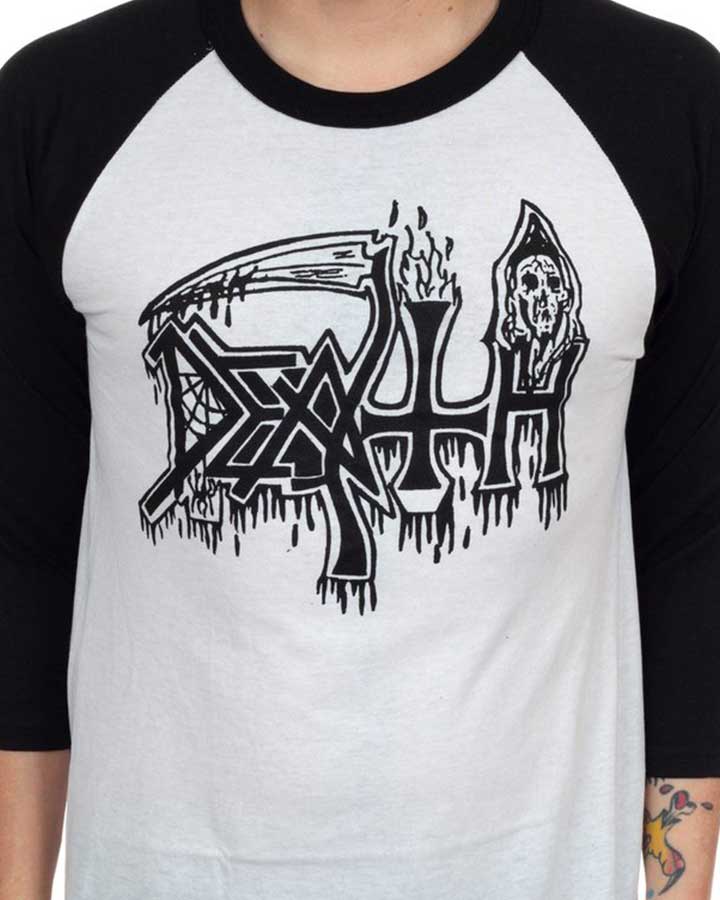 DEATH - Logo Raglan - Buzo