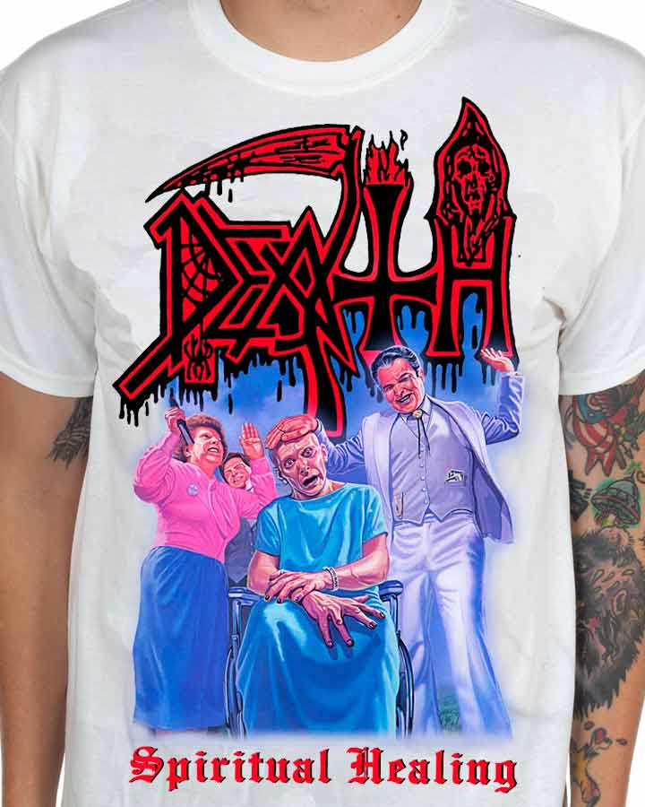 DEATH - Spiritual Healing Blanco - Camiseta