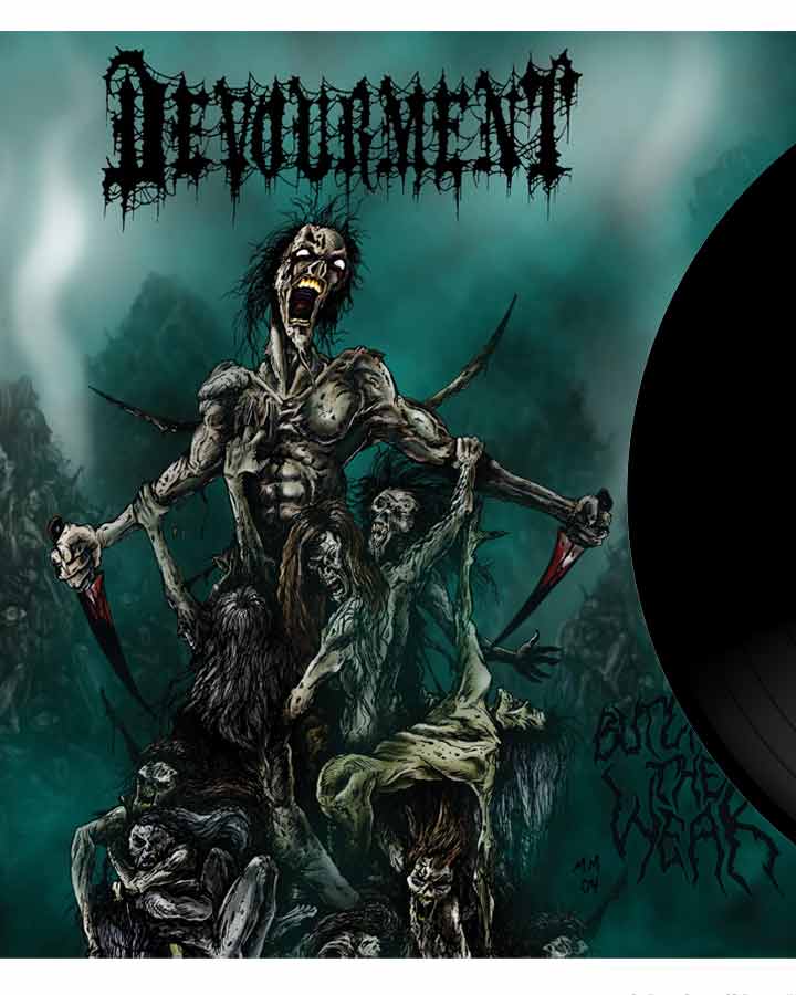 DEVOURMENT - Butcher the Weak negro - LP