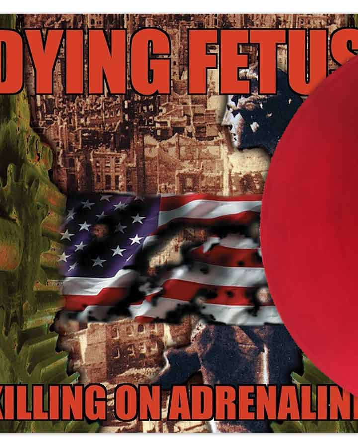 DYING FETUS - Killing on Adrenaline Red - LP