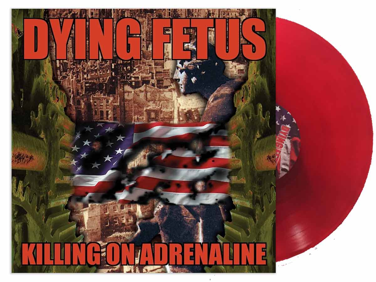DYING FETUS - Killing on Adrenaline Red - LP