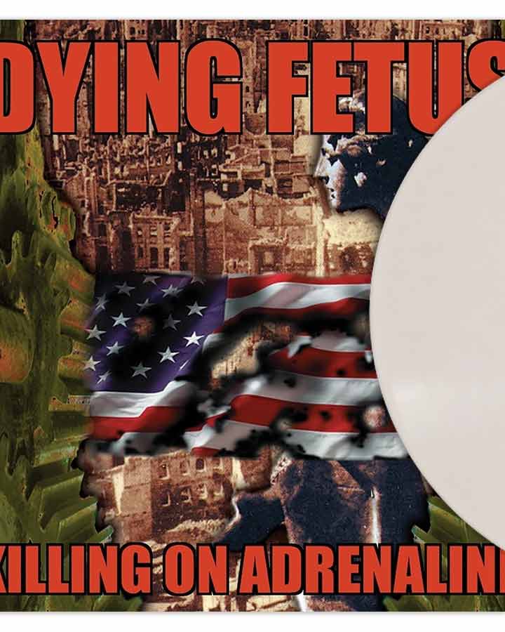 DYING FETUS - Killing on Adrenaline White - LP