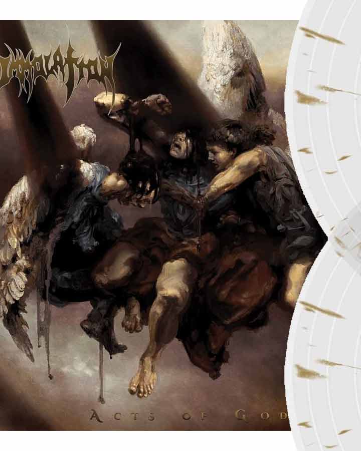 IMMOLATION - Acts of Gods clear gold - LP