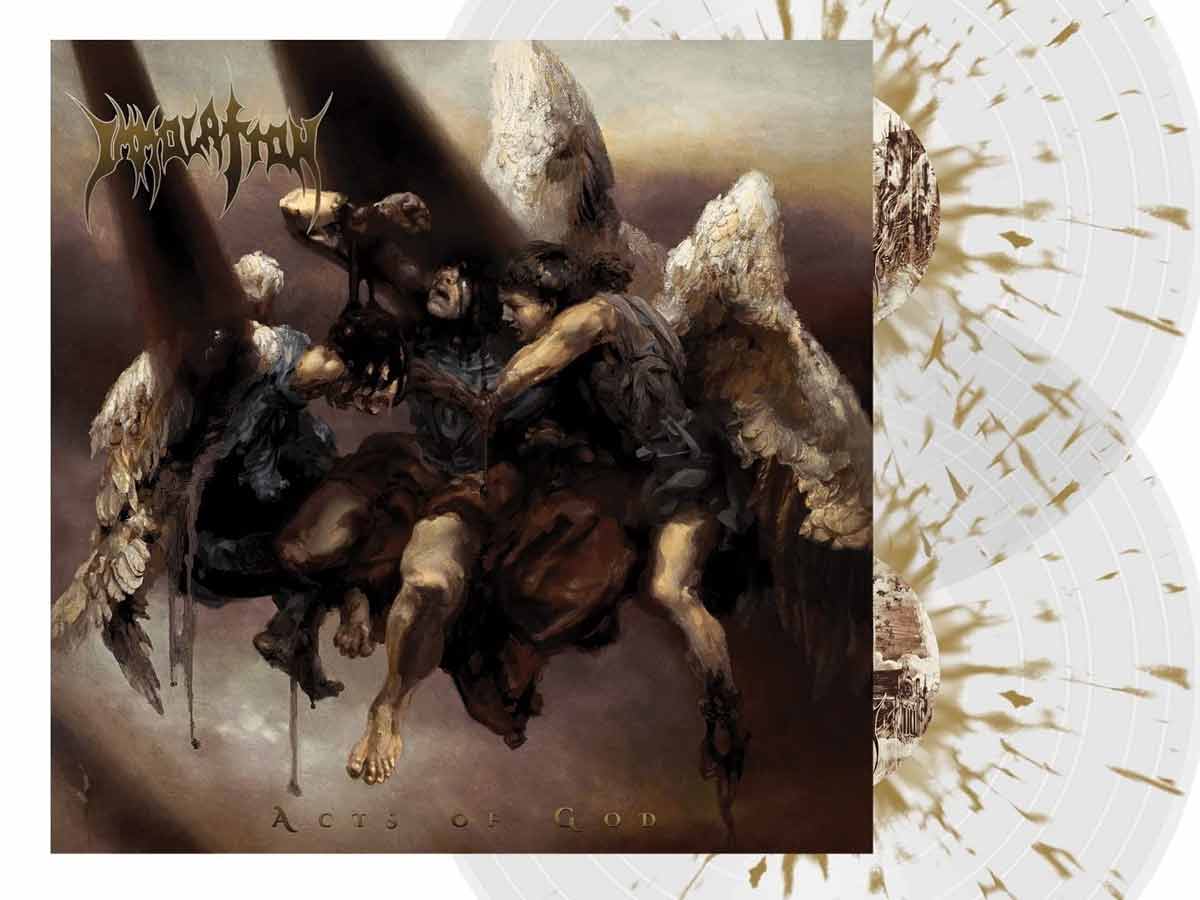 IMMOLATION - Acts of Gods clear gold - LP
