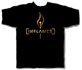 IN FLAMES - burning Match - Camisetas