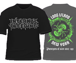 INTERNAL BLEEDING - Long Island Ny - Camiseta