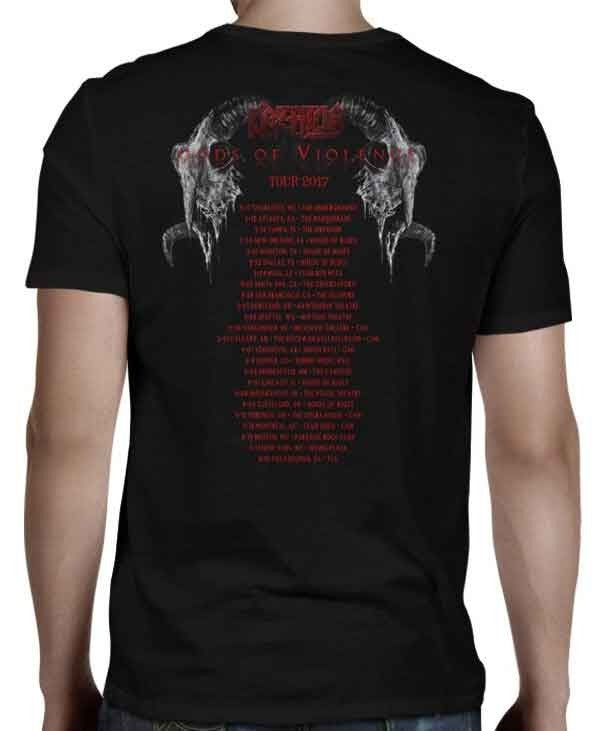 KREATOR - Gods of Violence 2017 Tour - Camiseta-L