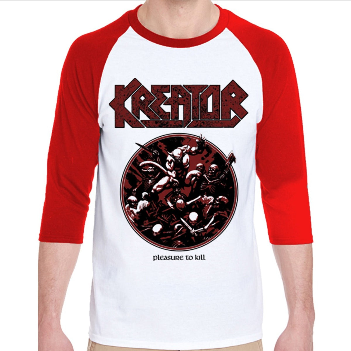 KREATOR - Pleasure to Kill Raglan - Buzo