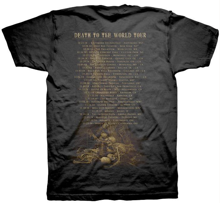 KREATOR - Flood to the Fire 2014 Tour - Camiseta