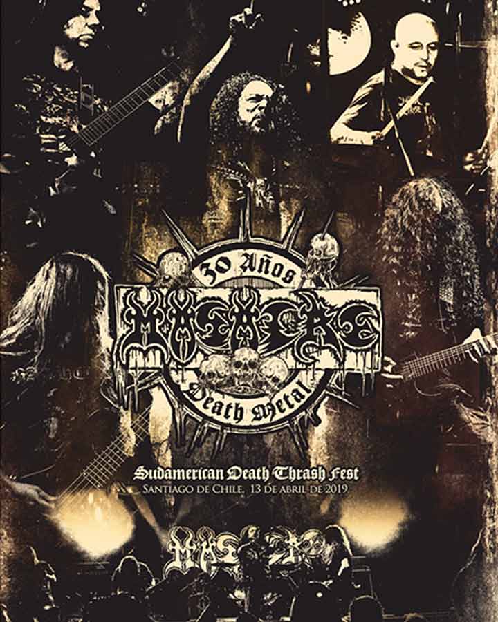 MASACRE - Live in Chile 2019 - CD/DVD
