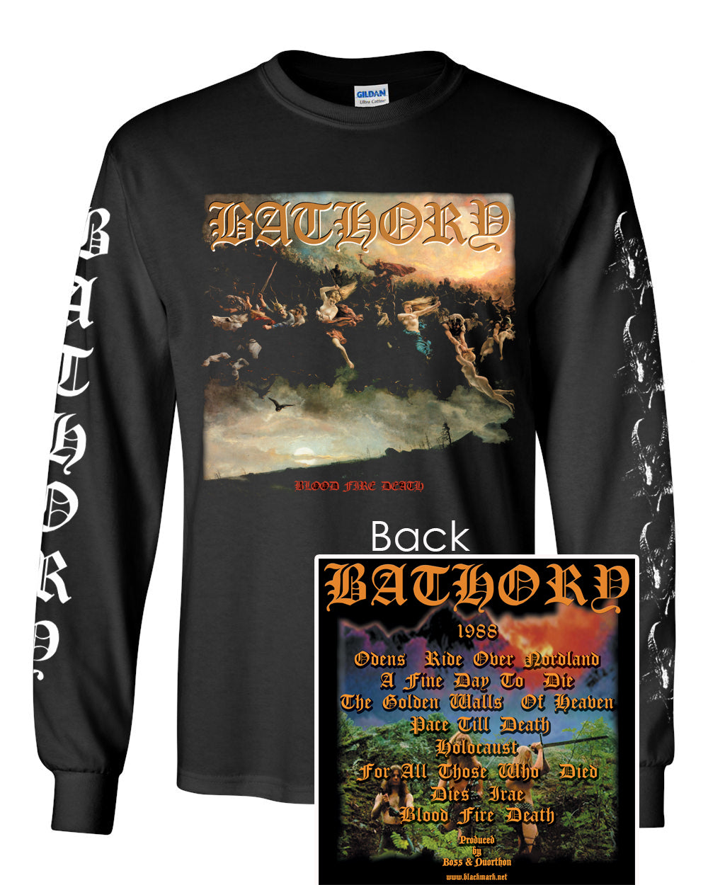 BATHORY - Blood Fire Death - Buzo-L