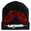 CARCASS - Red Tools Emblem Logo - Beannie