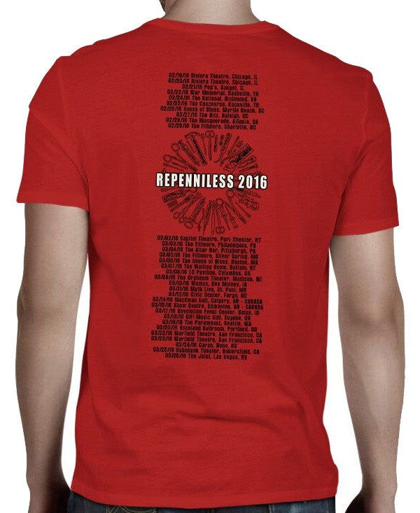 CARCASS - Carcass Head 2016 Tour Dates - Camiseta