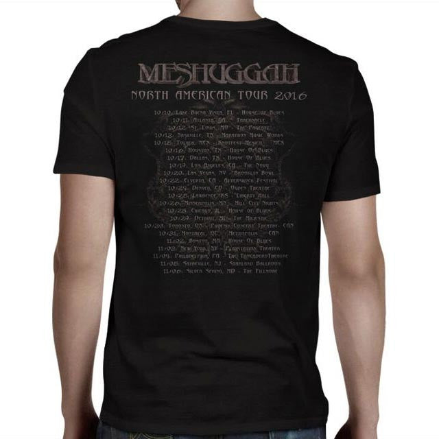 MESHUGGAH - The Violent Sleep 2016 Tour - Camiseta-L