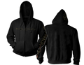 MESHUGGAH - Snake Logo Zip Hoodie