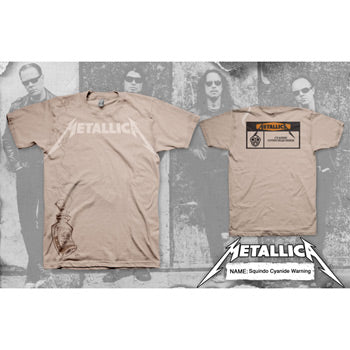 METALLICA - Cyanide Warning - Camisetas