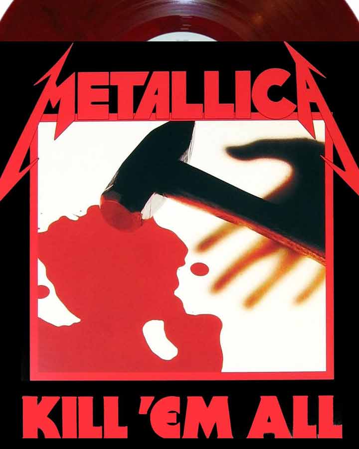 METALLICA - Kill Em All (red) - LP 