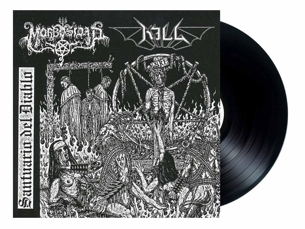 MORBOSIDAD / KILL - Santuario del Diablo - split 7EP