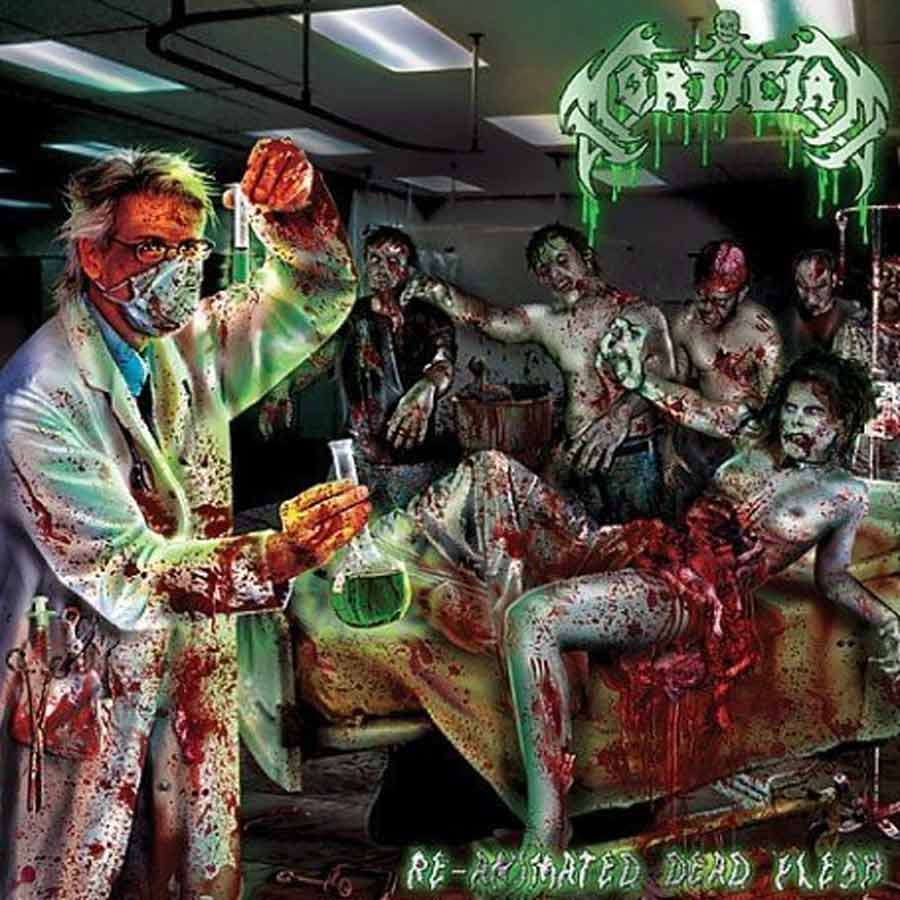 MORTICIAN - Re-animated Dead Flesh - CD