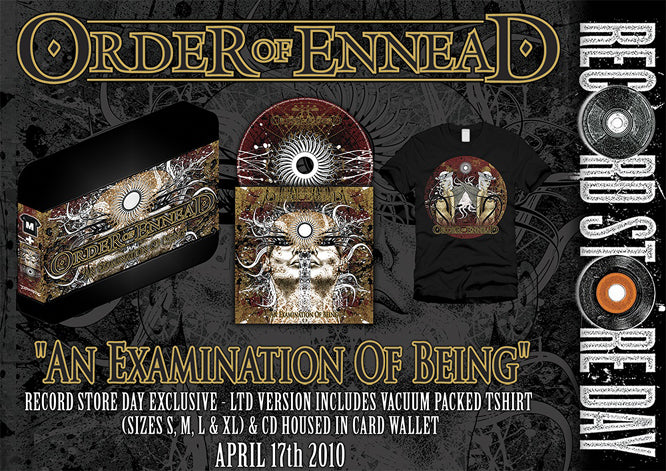 ORDER OF ENNEAD - AN EXAMINATION OF BEING - CD + TSHIRT - Camisetas