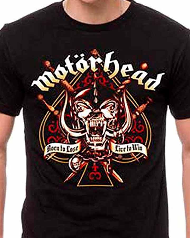 MOTORHEAD - Sword Spade Clean - Camiseta