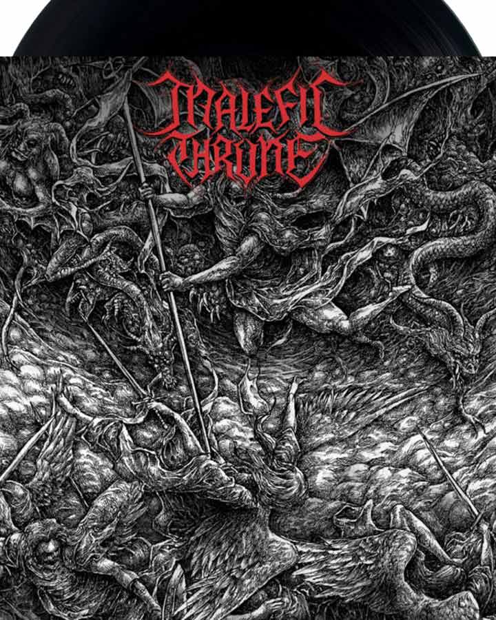MALEFIC THRONE - Malefic Throne - LP