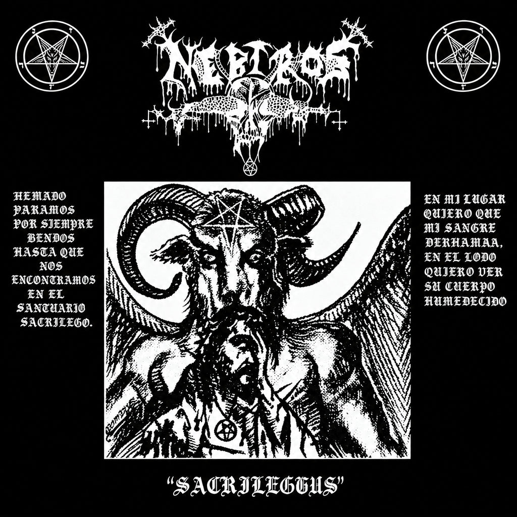 NEBIROS – Sacrilegus – Vinilo 7" (portada)