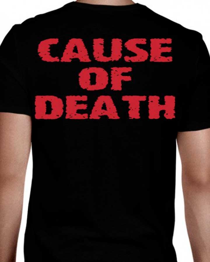 OBITUARY - Cause of Death - Camiseta